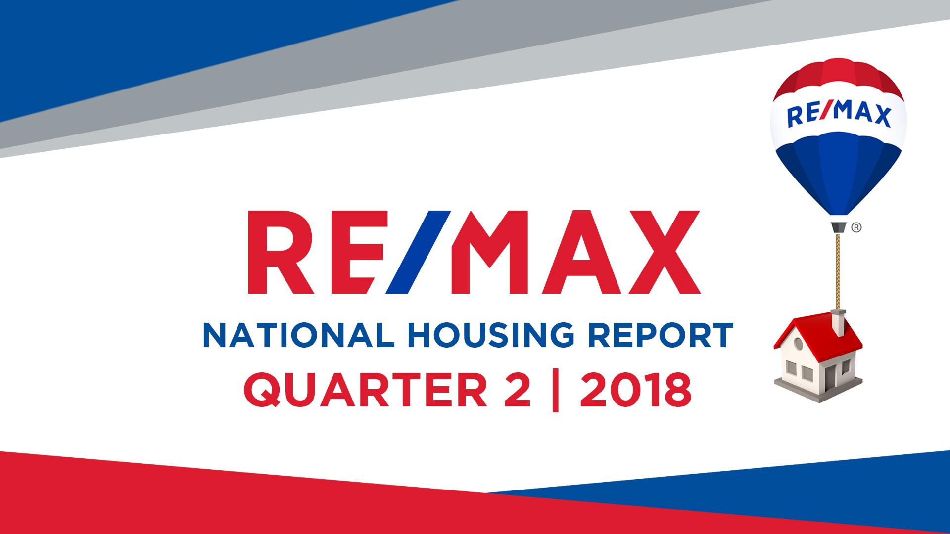 RE/MAX NATIONAL HOUSING REPORT Q2 2018