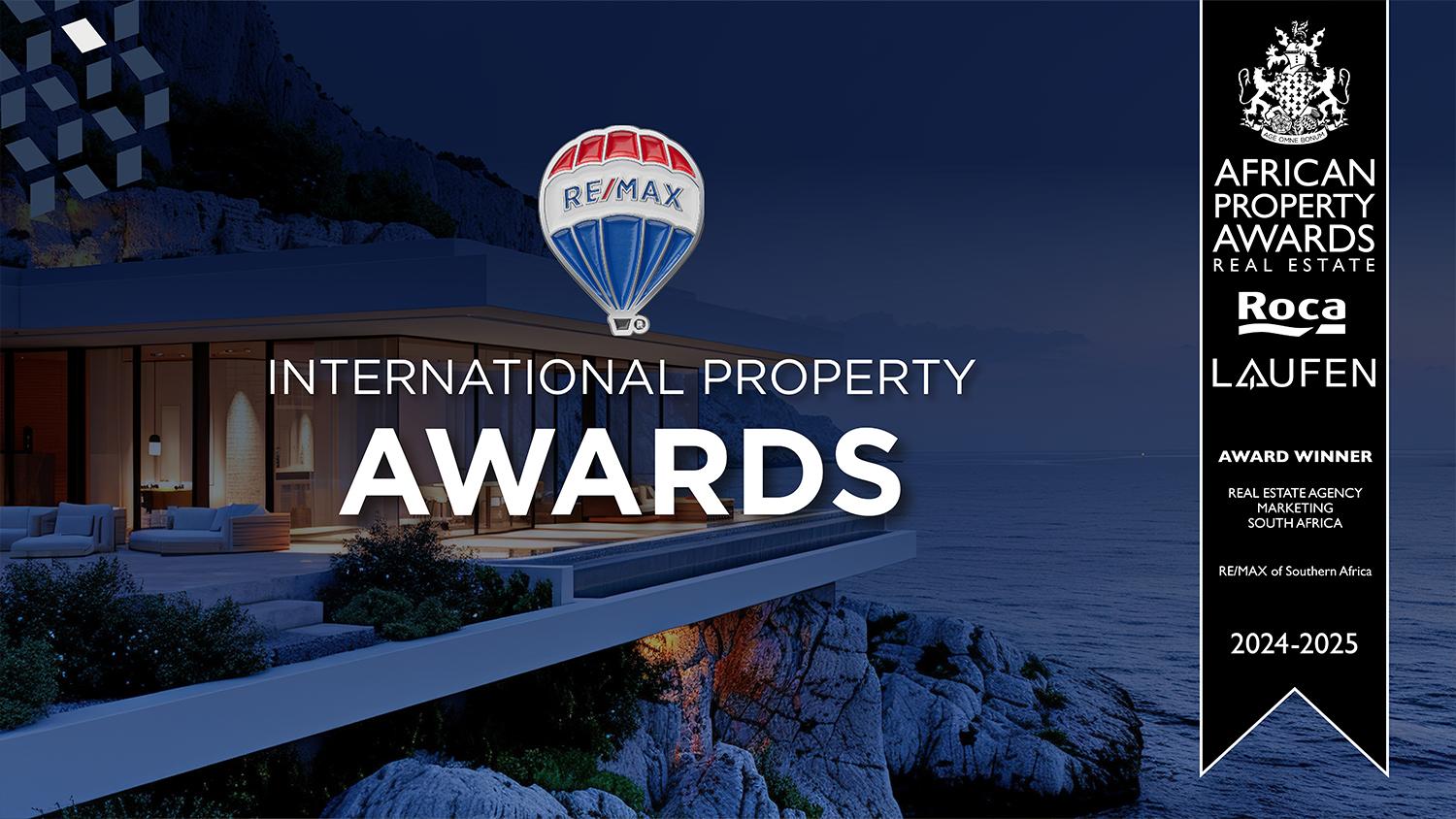 RE/MAX SA WINS INTERNATIONAL PROPERTY AWARD