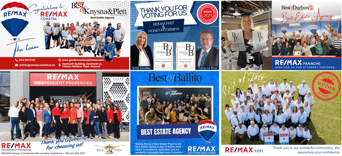 RE/MAX Voted Best Real Estate Agency Across the Country