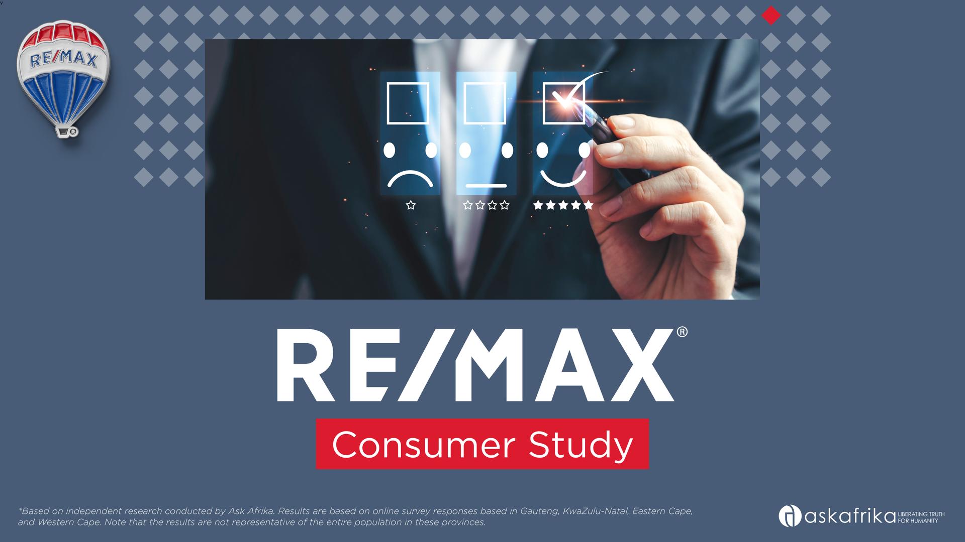consumer study reveals that re/max is the top choice