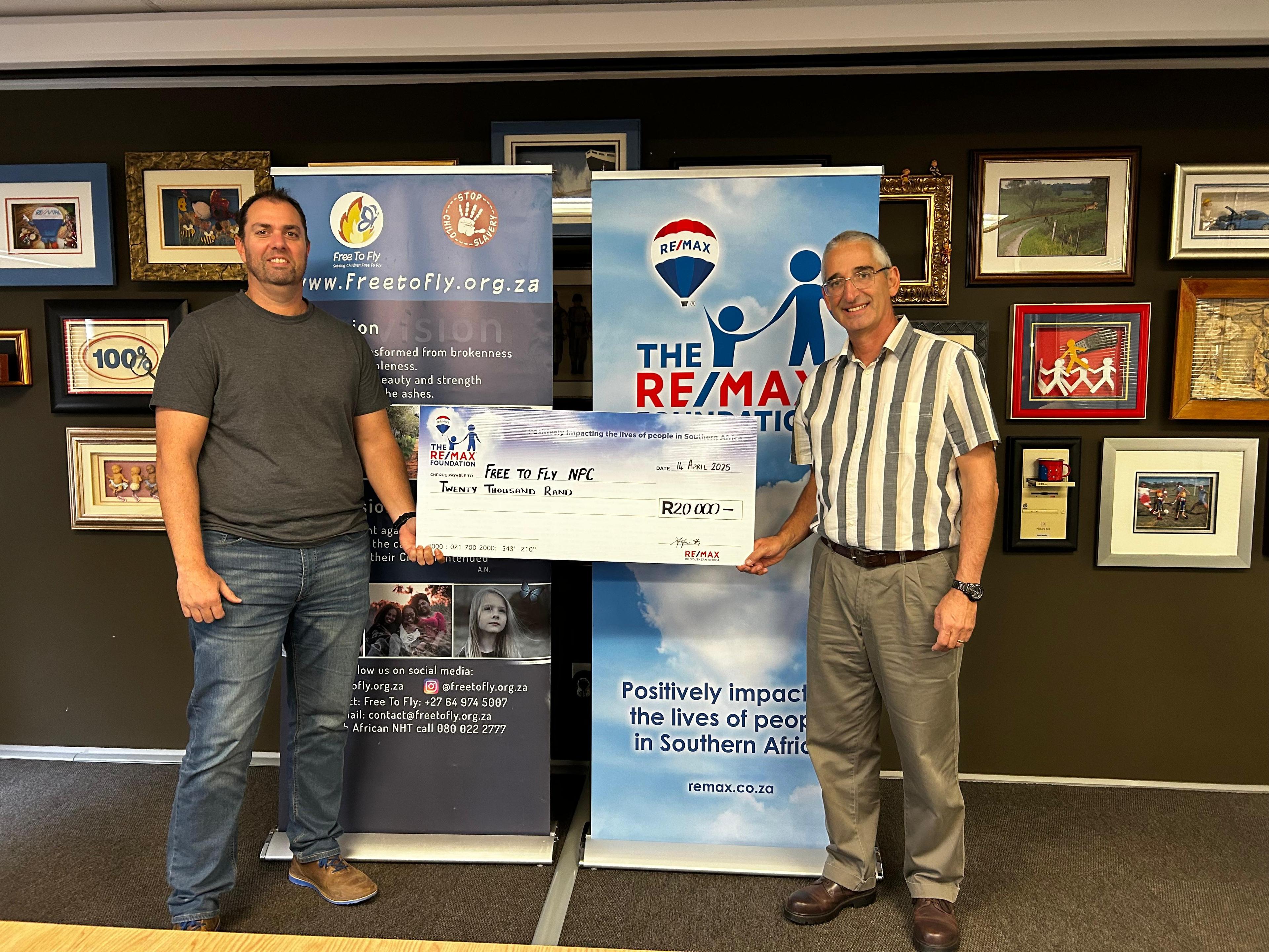 REMAX Raises Funds for a Local House of Safety
