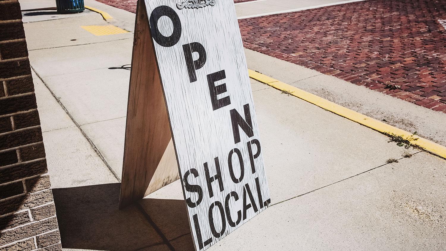 SUPPORT LOCAL STORES TO INCREASE PROPERTY VALUES